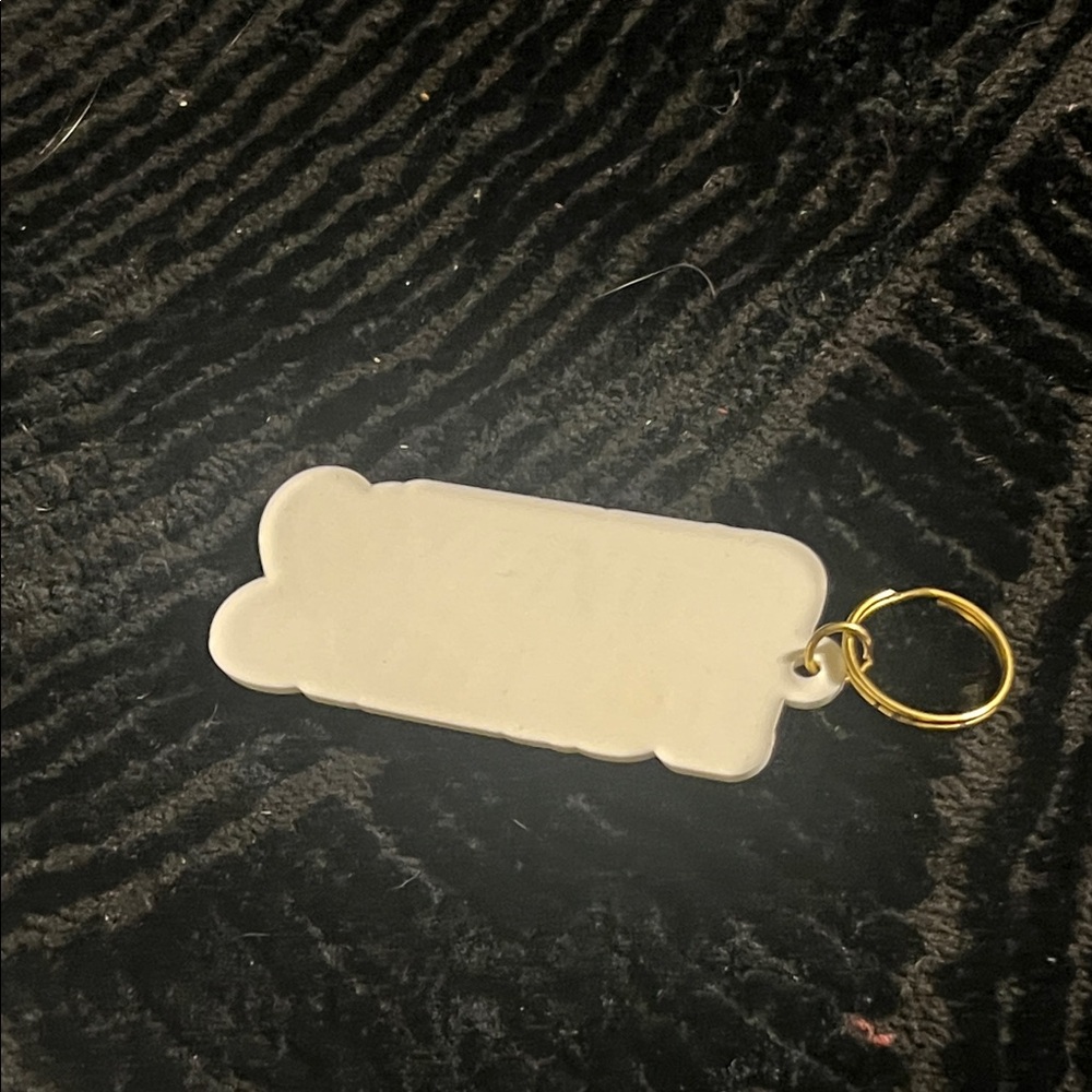 Colorful 'Stay Positive' Keychain - Picture 2 of 2